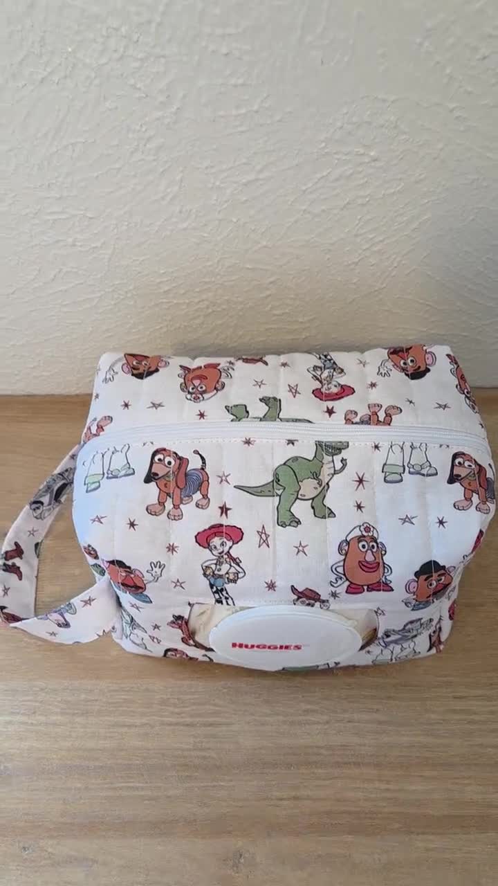 Toy Story Diaper and Wipe Pouch | Quick On The Go Diaper Bag | Diaper Pouch | Diaper Bag | Baby Shower Gift | Handmade | Dipes And Wipes video poster