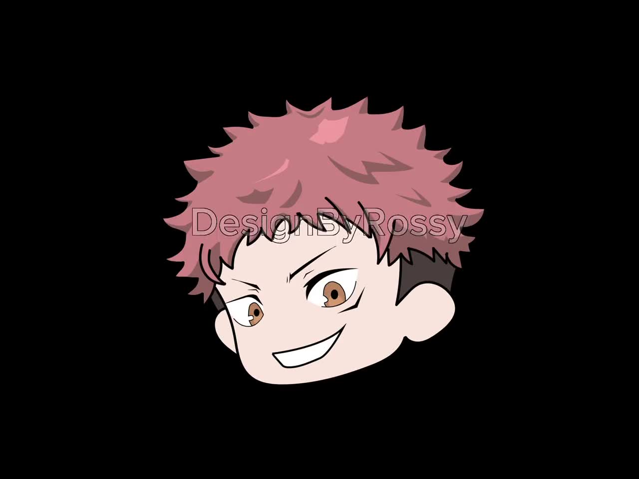 Sublimación Yuji Itadori/ Jujutsu Kaisen PNG /Jujutsu Kaisen Sublimate  Print /Descarga DIGITAL/Sublimación Itadori/Anime Clip Art/ Itadori