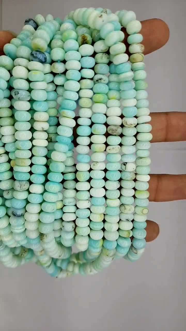 Peruvian ite Smooth Rondelle Beads - Shyama Gems