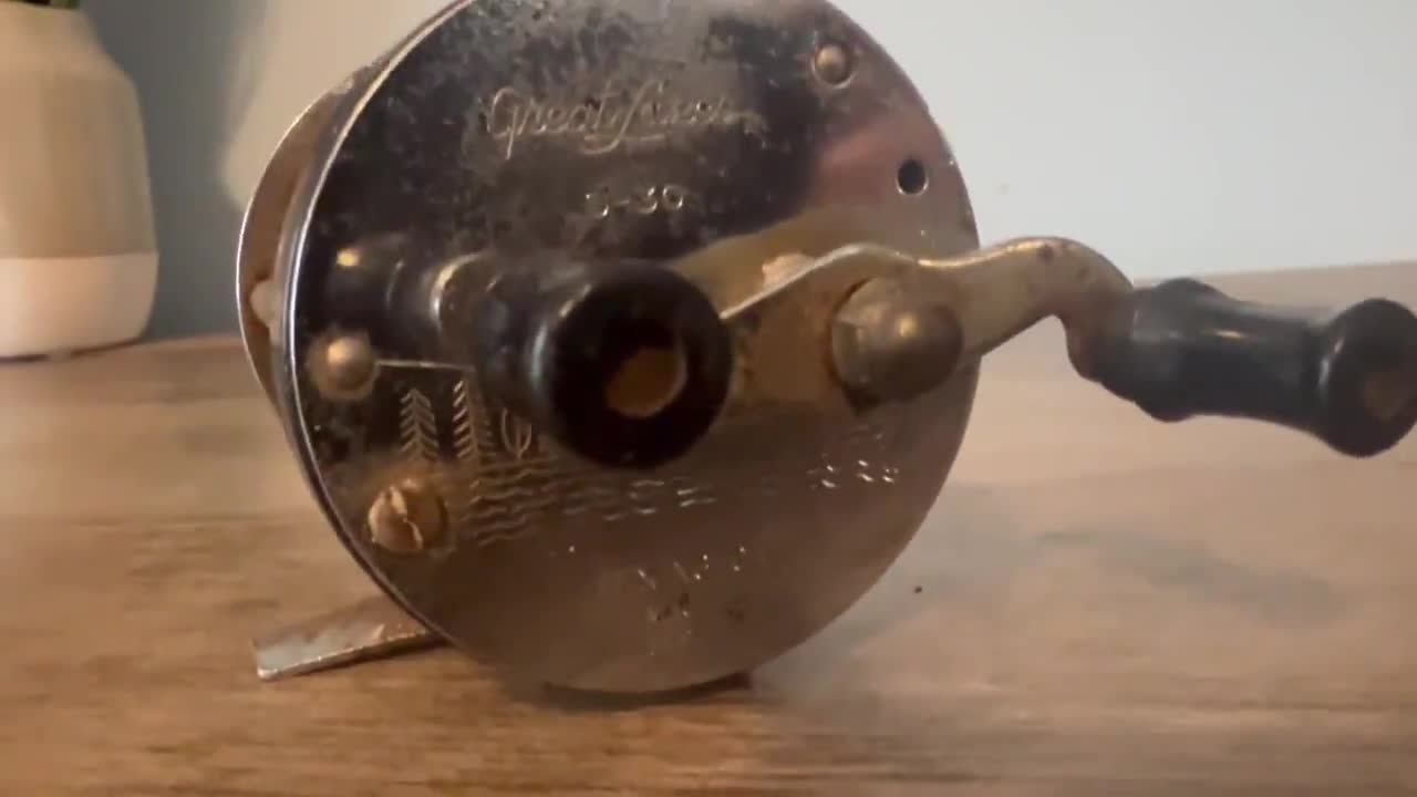 vintage great lakes s-30 old reel USA バス リール グレートレイクス shakespeare pflueger south bend zebco jchiggins heddon Great Lakes - Fishing Reel, No. S-30 | eBay UK