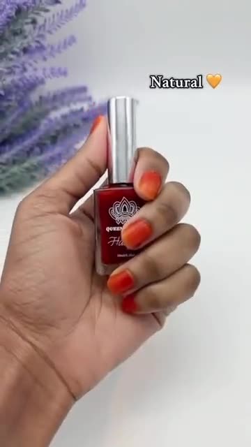 Queen Nail Henna | Red Spunk | Water Permeable Nail Stain | Henna