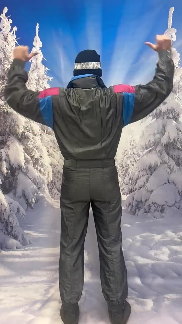 Vintage Ski Suit Descente - Etsy