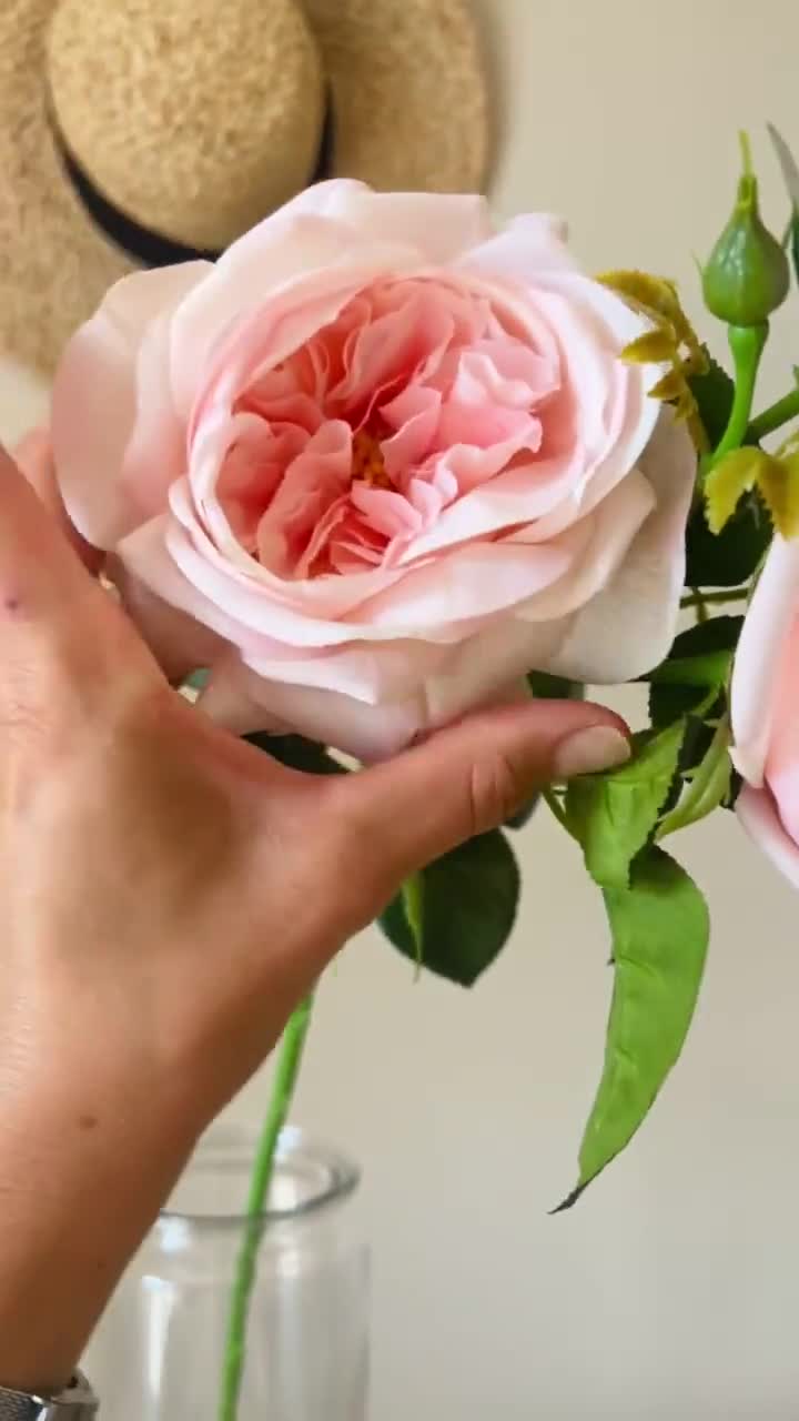 Real Touch Rose David Austin Rose Bridal Bouquet Premium Rose