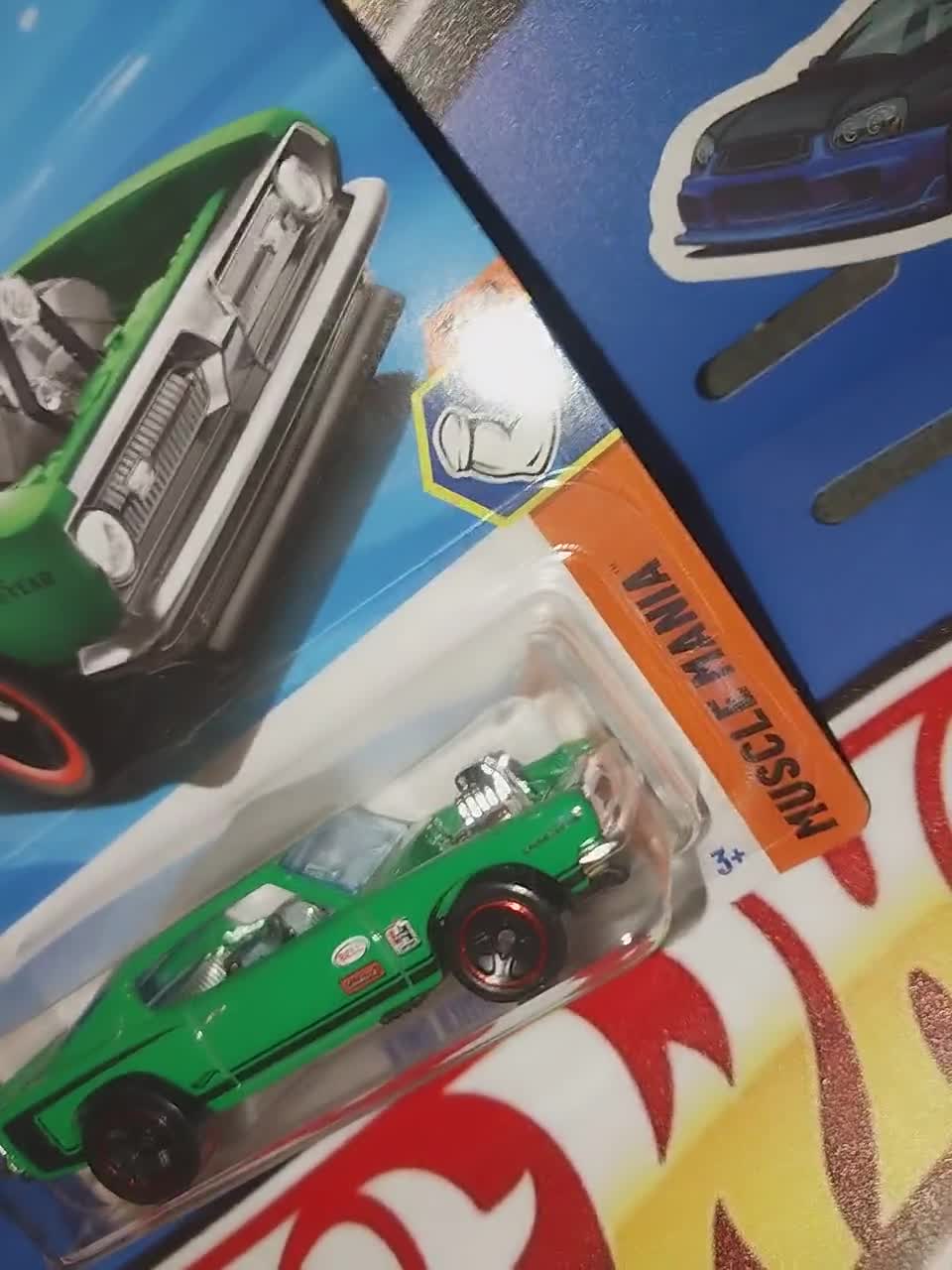 ホットウィール キング・クーダ：グリーンマッスルマニア ダイキャスト