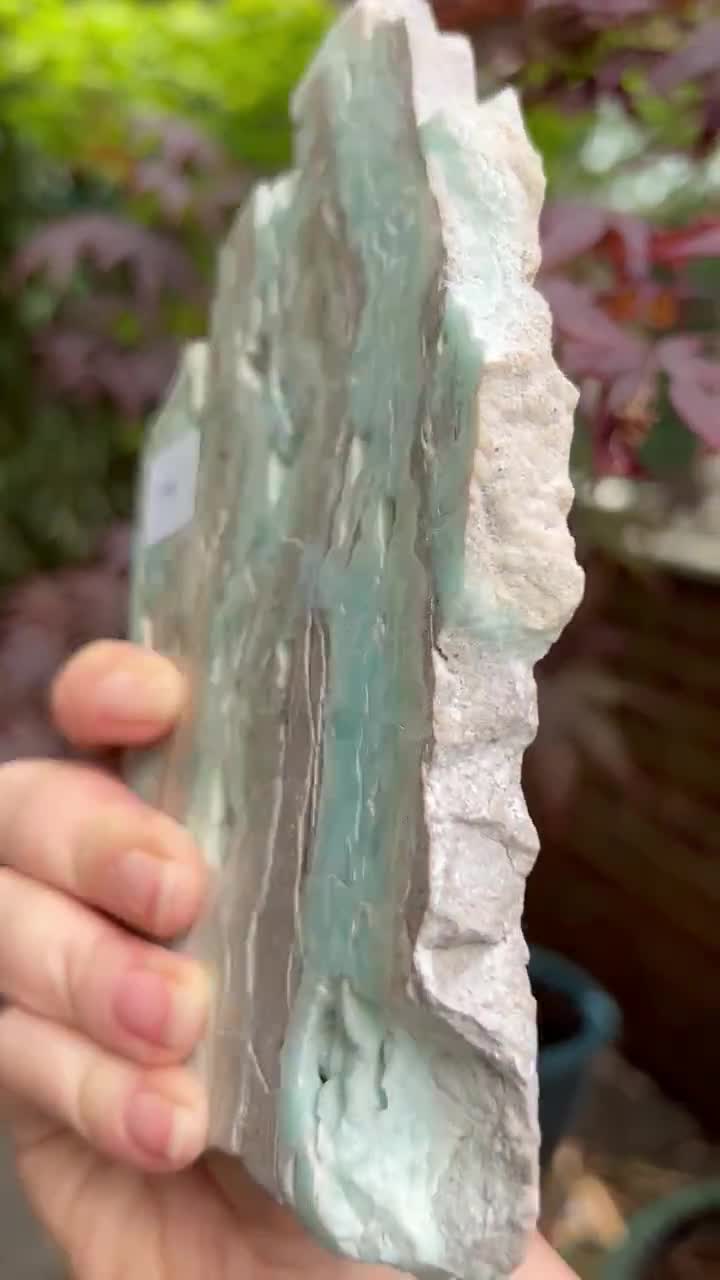 Blue Aragonite Slice Slab Druzy : Hope / Compassion / Empathy AAA+ 888g selling 8a