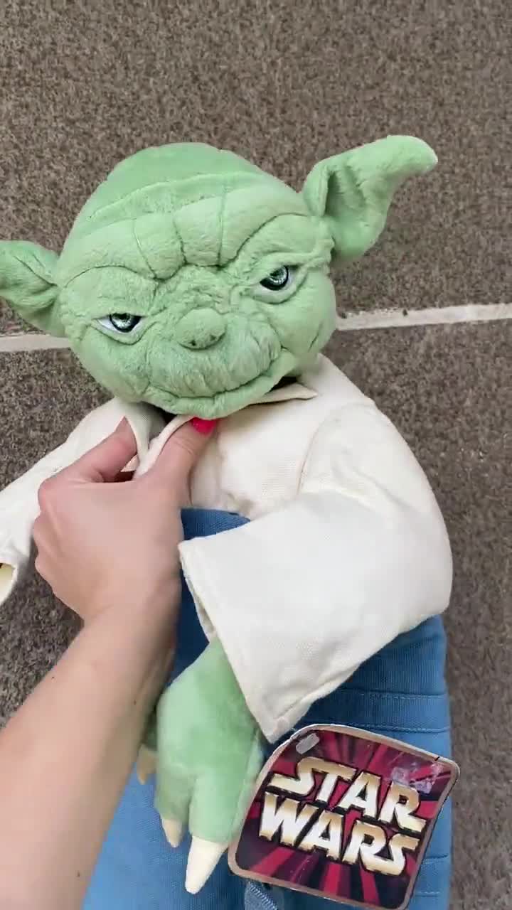 スターウォーズ ヨーダ バックパック リュック タグ付き 希少 レア 廃版品 スターウォーズ ヨーダ バックパック バッグ リュック（取り寄せ