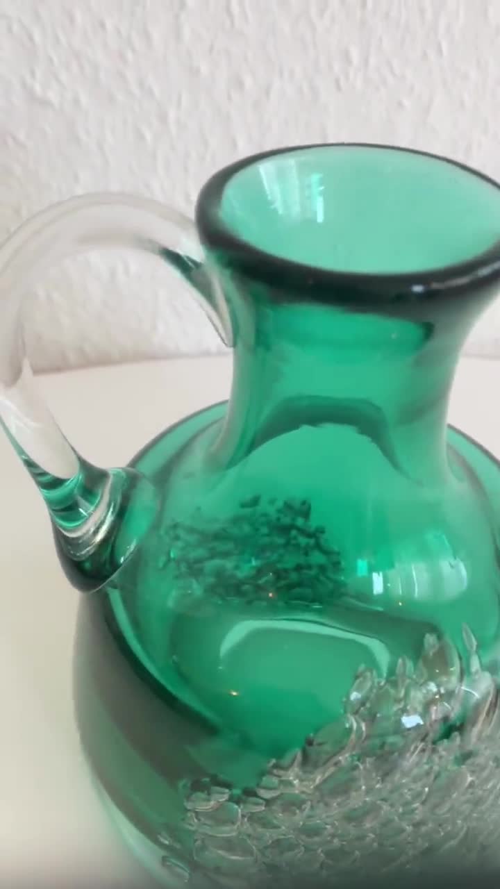 ヴィンテージ ミッドセンチュリー ムラーノ ガラス花瓶 1950 年代