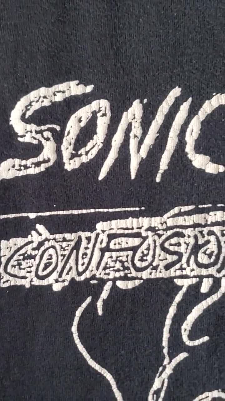 Vintage Sonic Youth T-shirt Confusion is Sex Late 90's Version