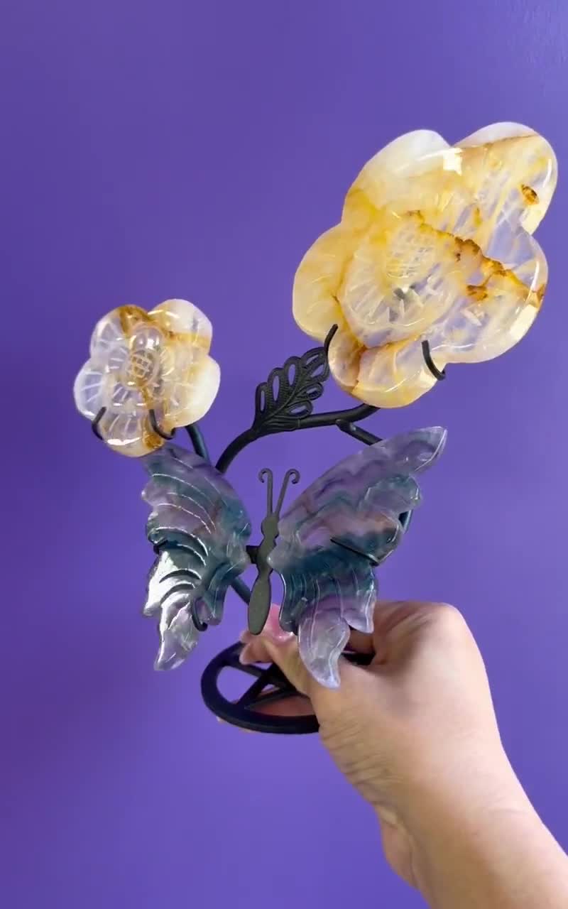 もっちページ  ゴールデンヒーラーミニクラスターとフローライトポイント もっち様専用ページ ゴールデンヒーラーミニクラスターとフローライト