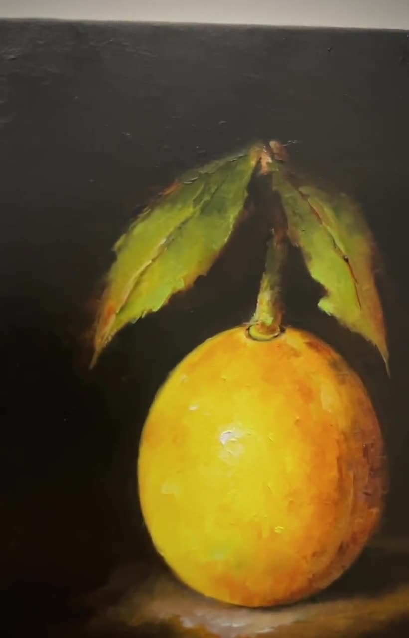 STILL hotsell LIFE Chiaroscuro - Unframed Oil Painting - Oil Painting Realistic - Small Oil Painting - Classical - Three Pears and an OIl Carafe-