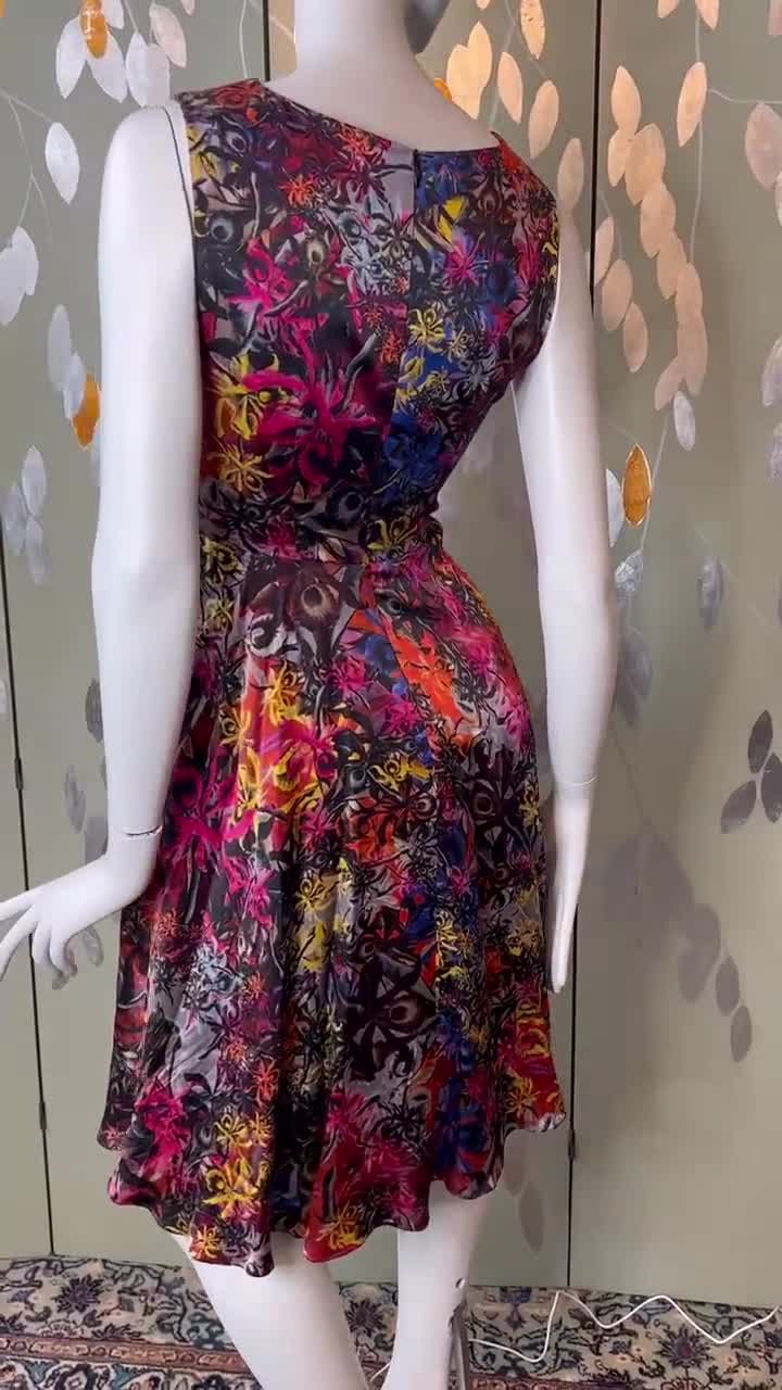 ERDEM Roselia Edith-Print Silk スカート ERDEM Roselia Edith-Print Silk スカート - メルカリ