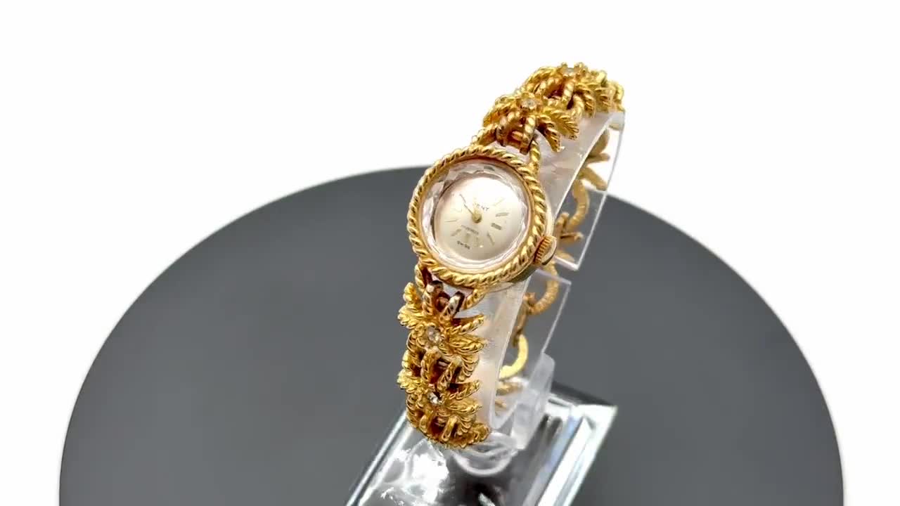 アクセサリー Vintage archive design bangle watch アクセサリー Vintage archive design bangle watch Gold