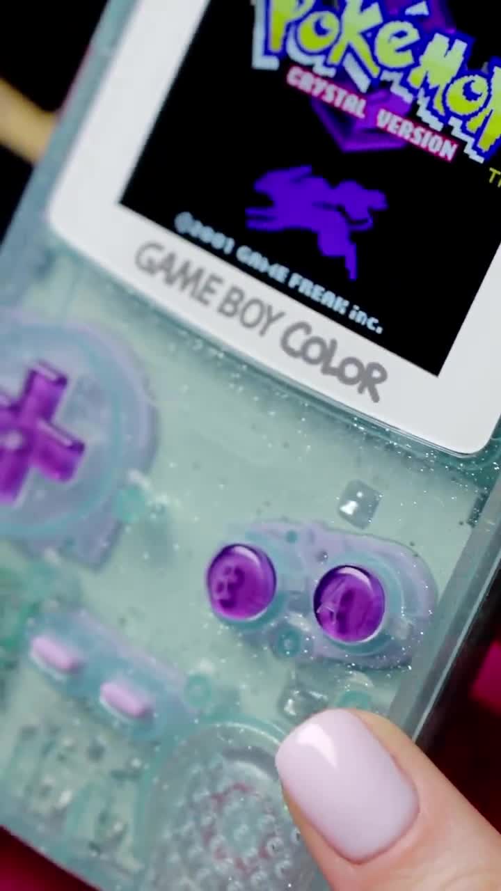 ゲームボーイカラー（クリア）+ポケモンクリスタル+ポケモンカードGB Amazon | ポケモンカード GB | ゲームソフト