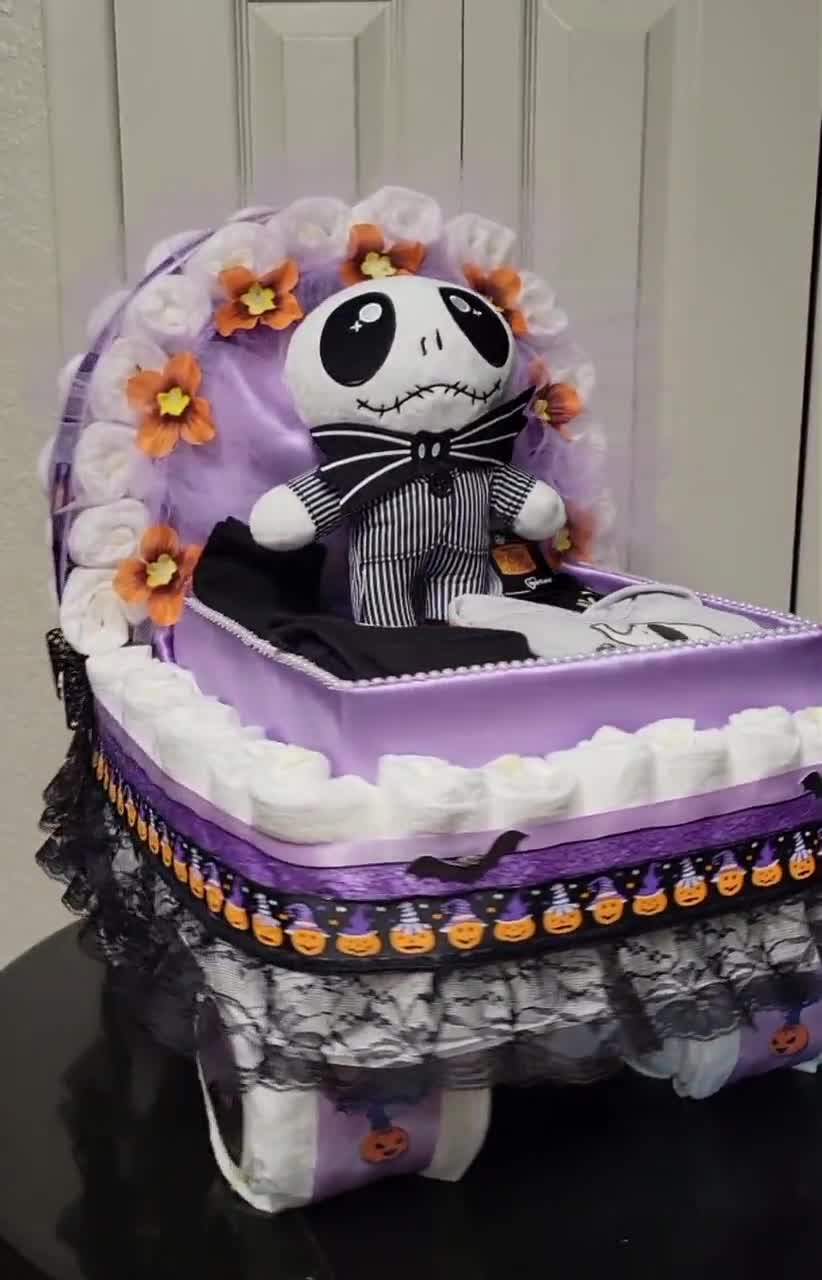 Nightmare before best sale christmas diaper cake