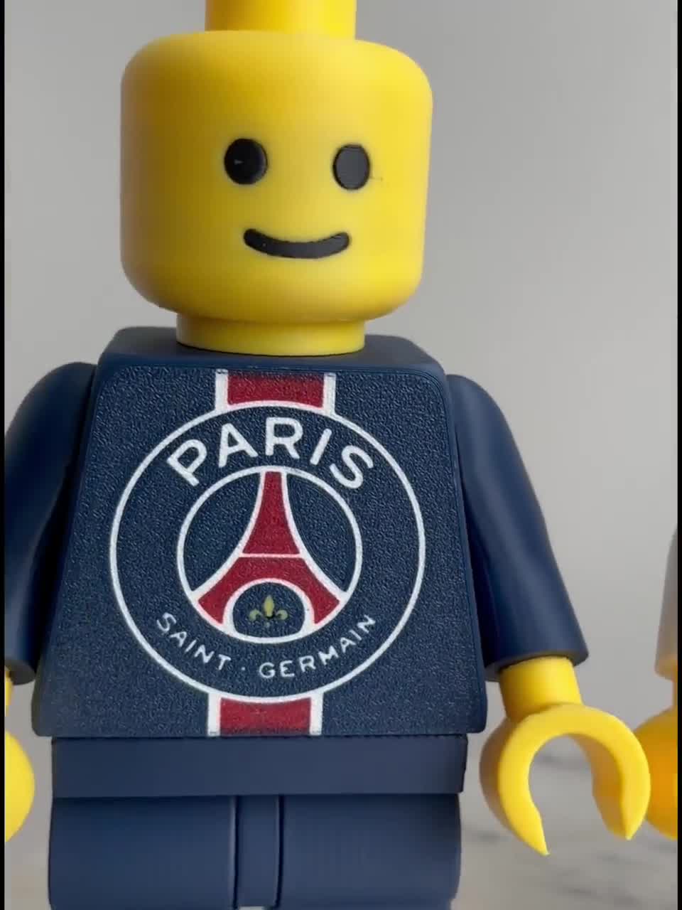 20cm PSG Paris Saint Germain Football Player Figurine - Name and