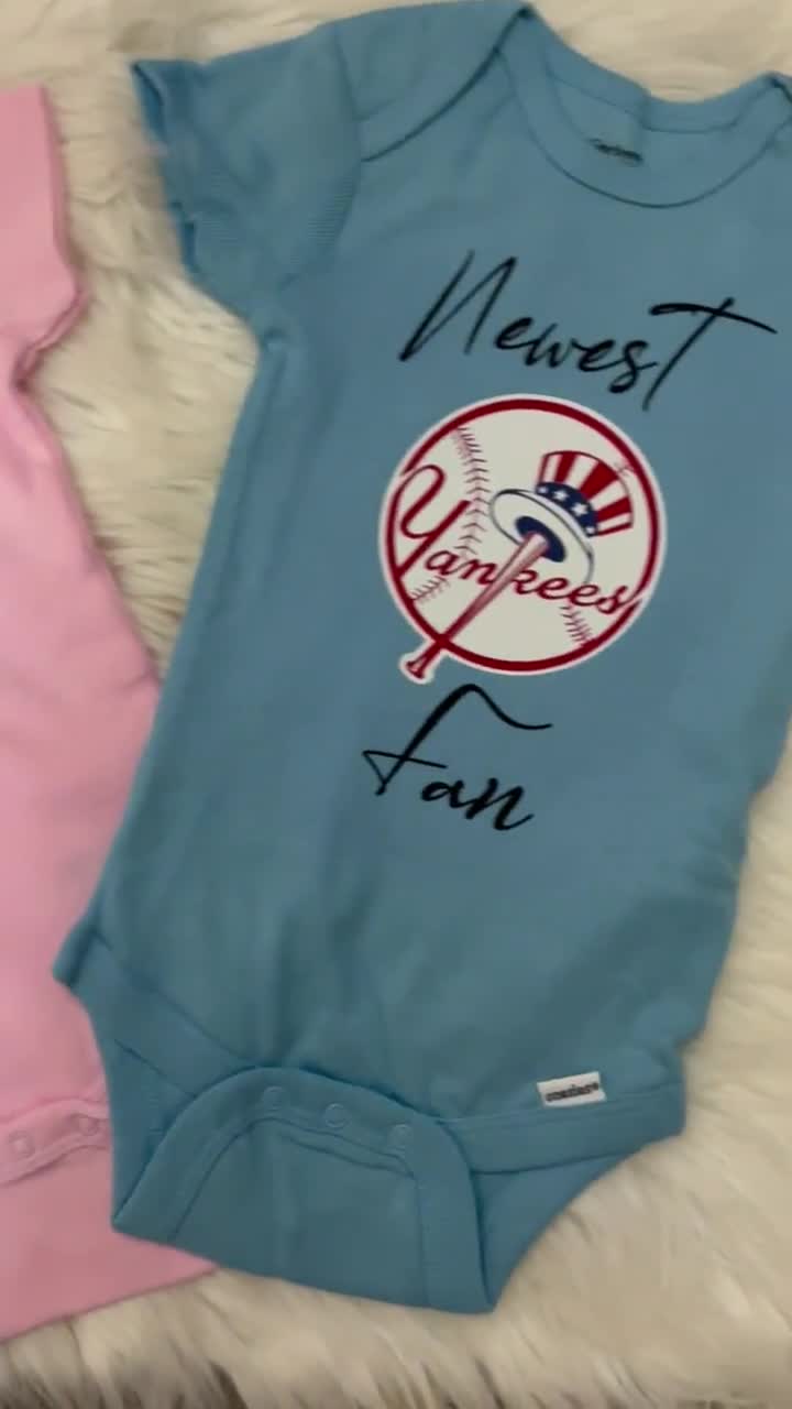Personalized Newest Yankees Fan Bodysuit. Pregnancy 