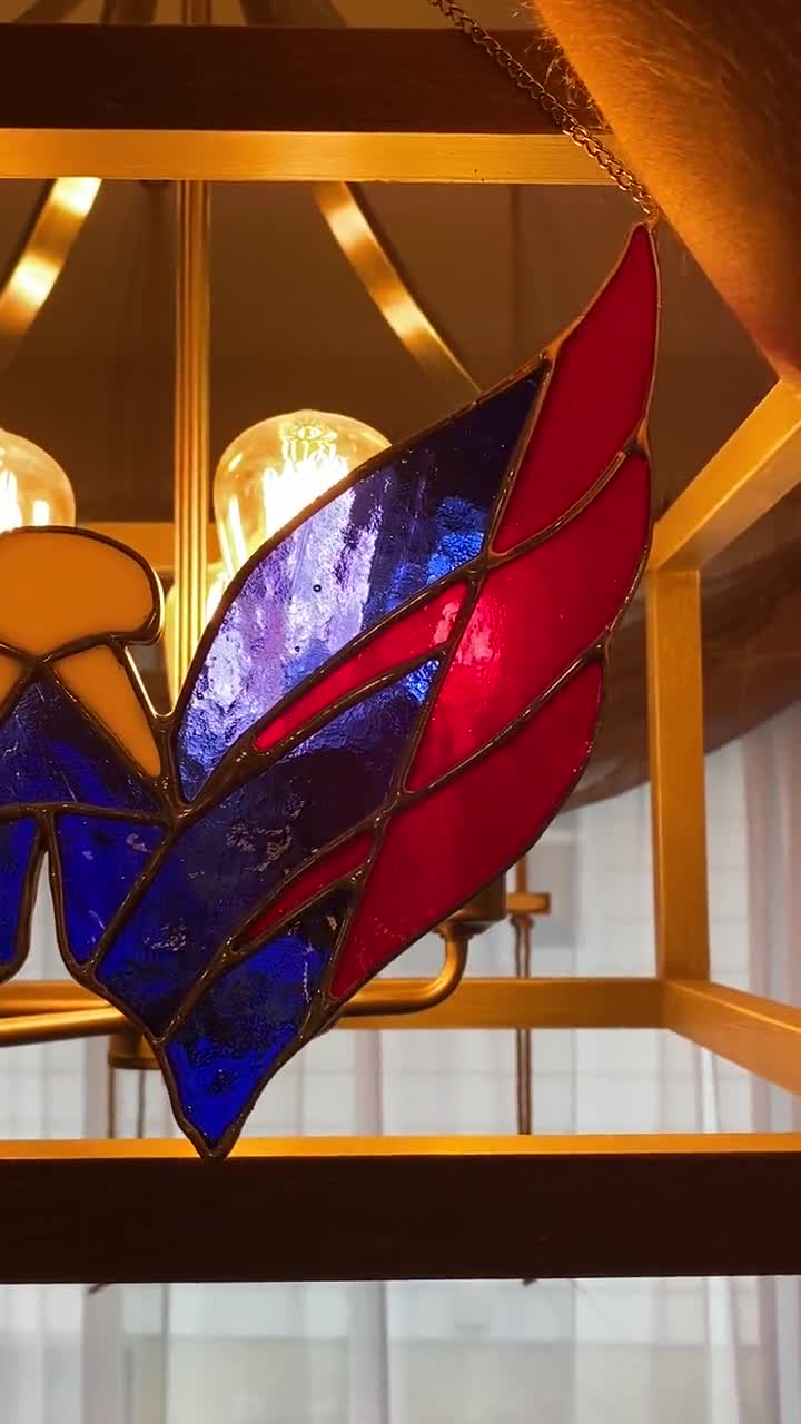 Washington Capitals Stained Glass Logo outlet