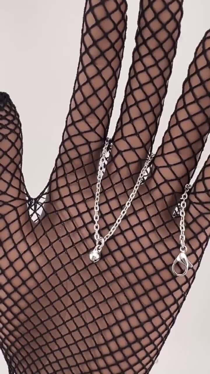 Dainty Bell Day Collar Layering Necklace - Minimalist Style - Submissive Jewelry video poster