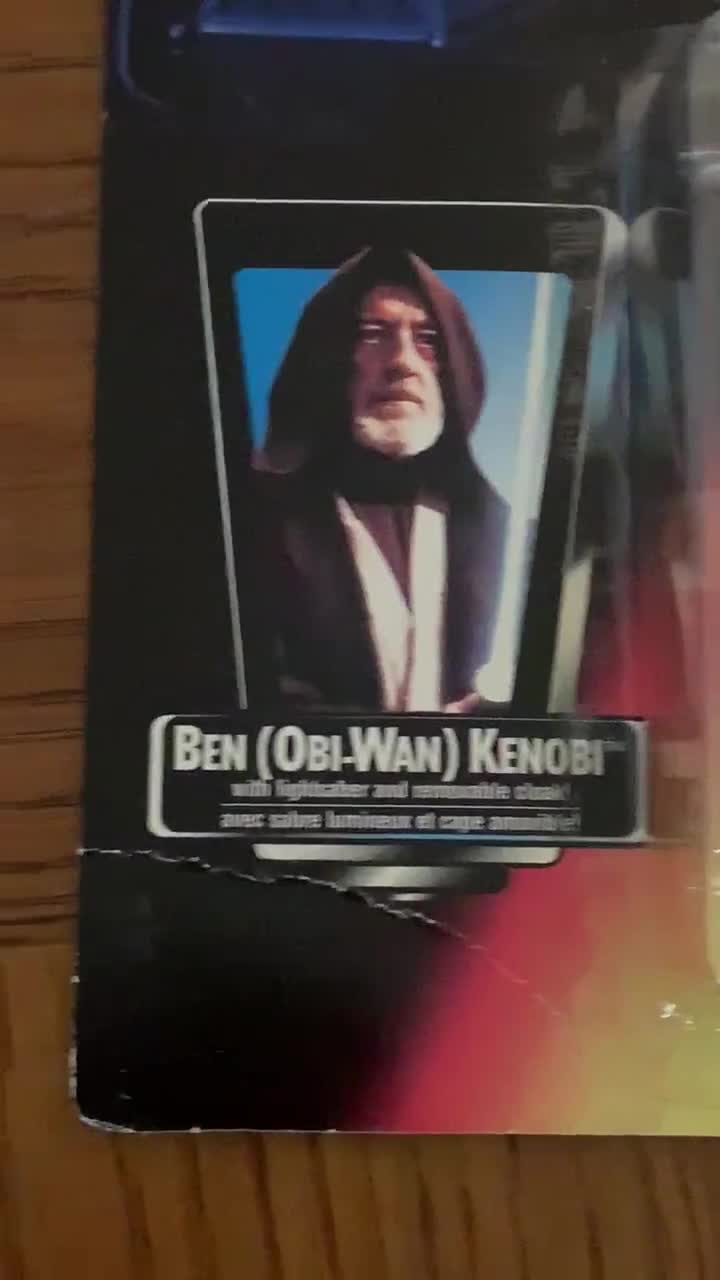 1995 Kenner Star Wars - the Power of the Force - Ben Obi-wan