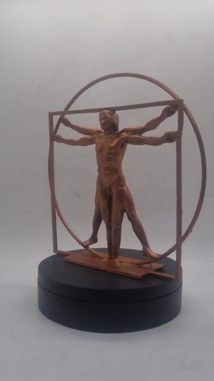 3Dプリントされたウィトルウィウス的人体像、イタリアルネッサンス美術