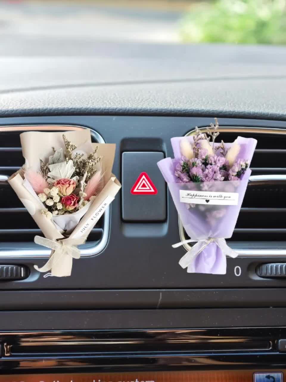 Auto Lufter frischer getrocknete Blume Auto Parfüm Clip Diffusor