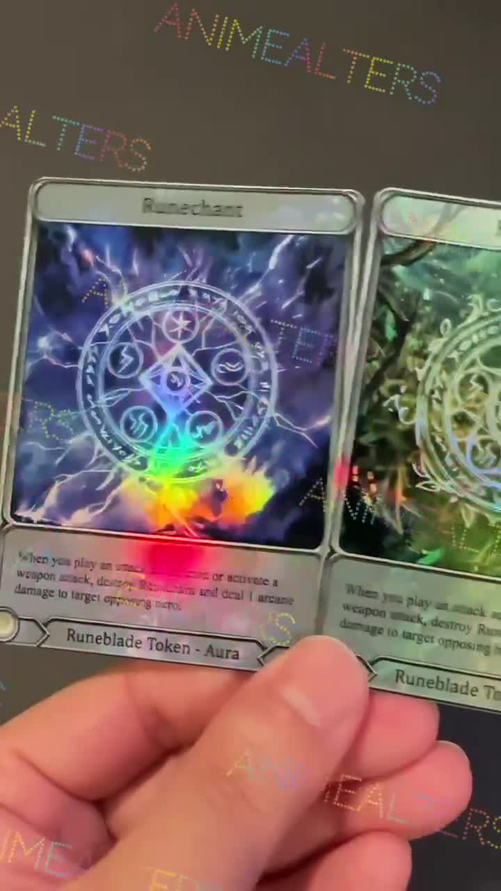 Runechant (earth/lightning) - Token Alter - Flesh and Blood
