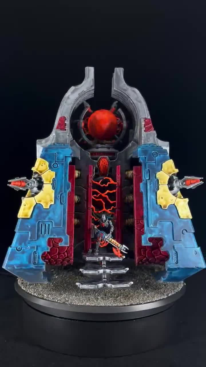 モノリス - ネクロン - プロペイントされたウォーハンマー 40K