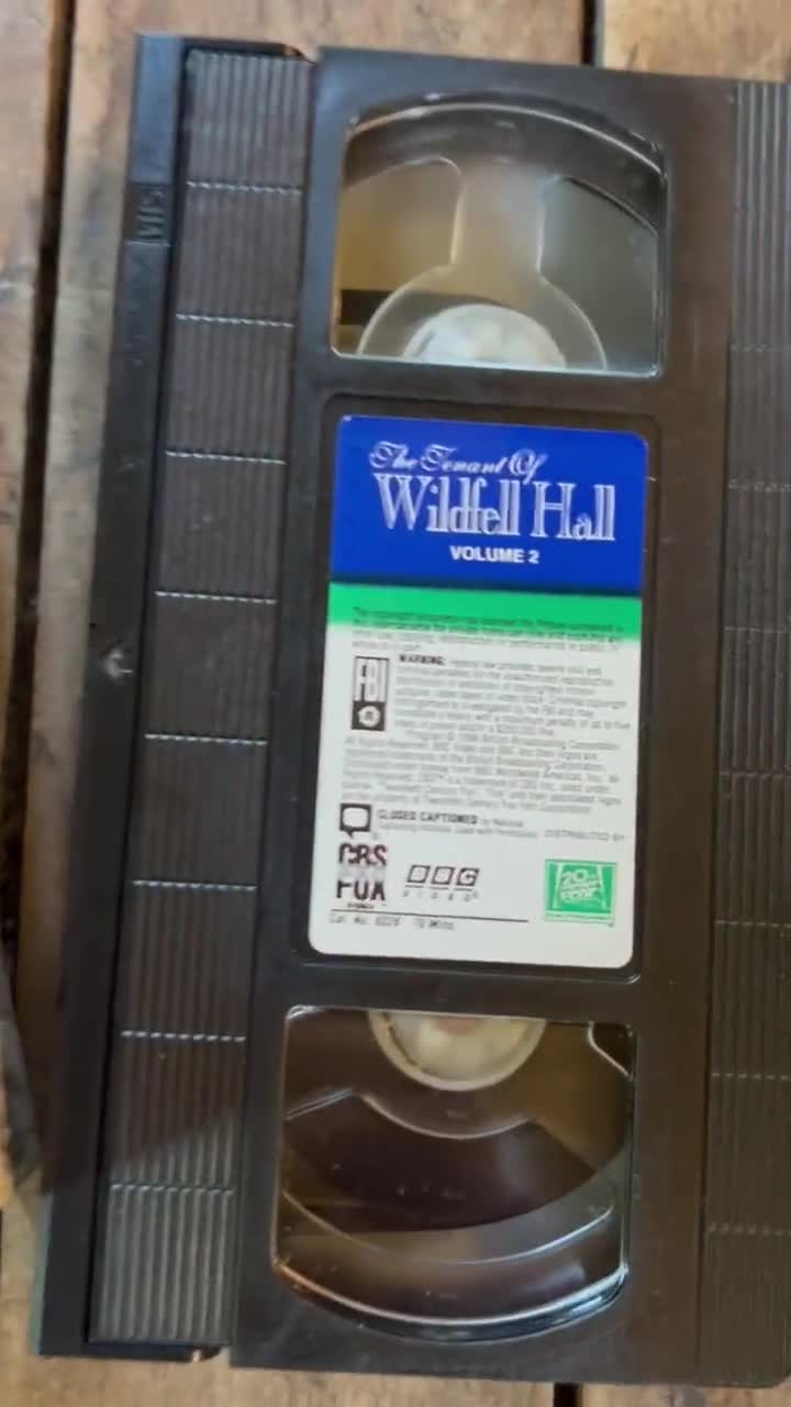 The Tenant of Wildfell Hall by Anne Brontë - VHS Movie Box