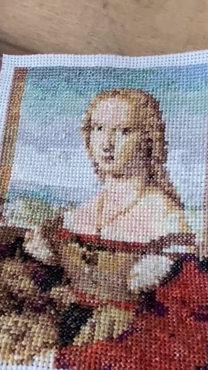 富士山クロスステッチパターン：日本の風景画（PDFパターン） - Etsy 日本