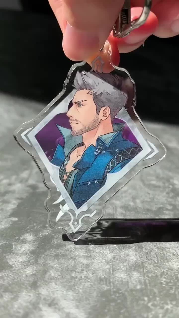 FF16 Clive Jill Cid Joshua 3d Acrylic Charms - Etsy