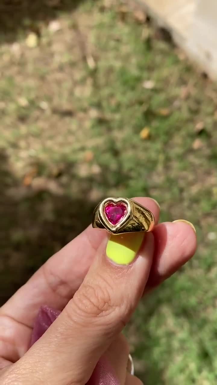 n035g【高品質】ハートネックレス S925 ゴールド 大人可愛い シンプル Heart necklace S925 ネックレス｜GLUCK（グルック）公式通販サイト