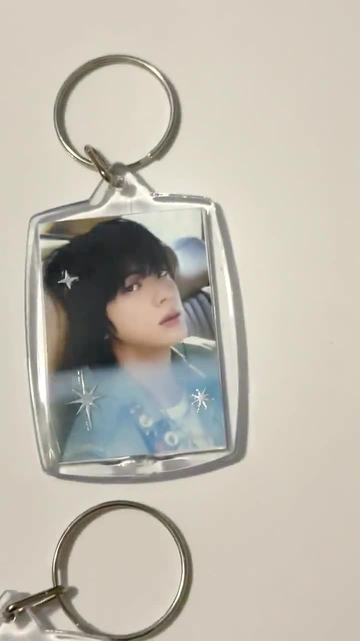 BTS Jin Echo Happy Kpop Deco Acrylic Keychain Sticker Decorated