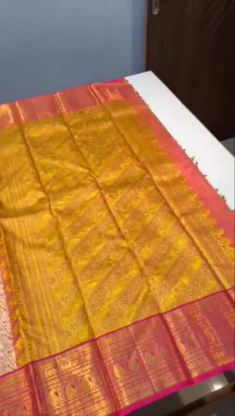 Best Banaras Kora Saree by Kaladhar Saree and Fabrics