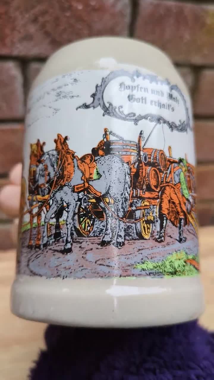 Vintage German Beer Stein – “hopfen Und Malz Gott Erhalt's