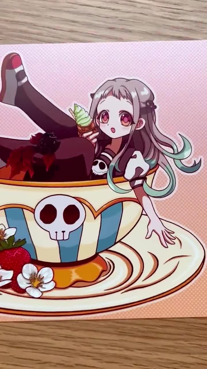 地縛少年花子くん 八尋寧々 ティーカップ：TBHK アニメアートプリント