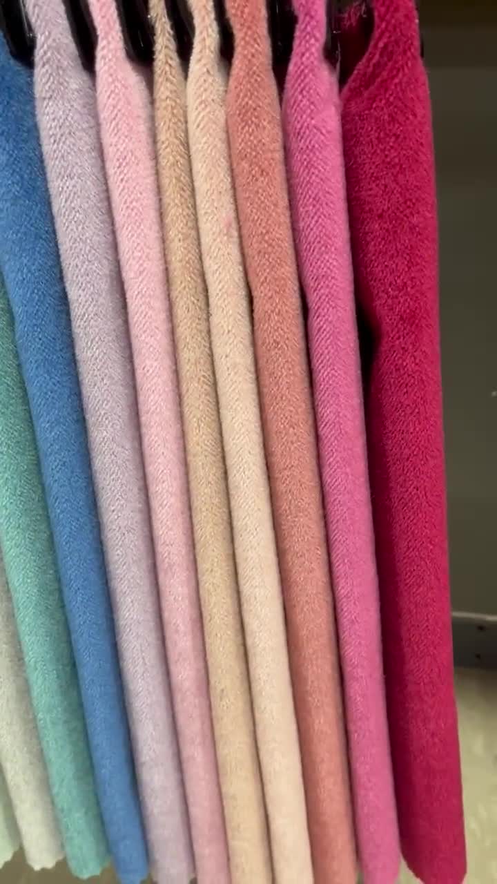 Mauve Pink Genuine Mohair Velvet, Fabric Bistro