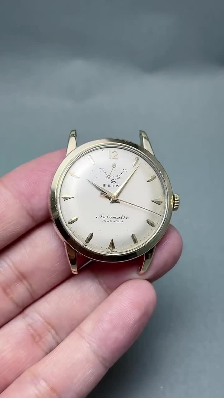 Vintage 1957 Seiko 11A – First Automatic With Power Reserve