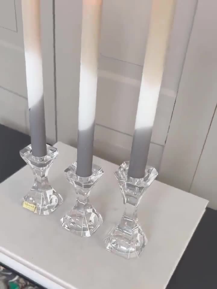 ヴィンテージ 3 個セット / ビレロイ & ボッホ 鉛クリスタル