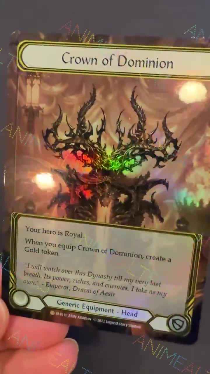 Crown of Dominion - Equipment Proxy Alter - Flesh and Blood