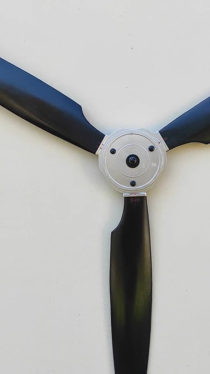 木製プロペラ 全長約120cm 重量約2kg オブジェ ディスプレイ ハリカネディスプレイ用木製プロペラ。 - Etsy 日本