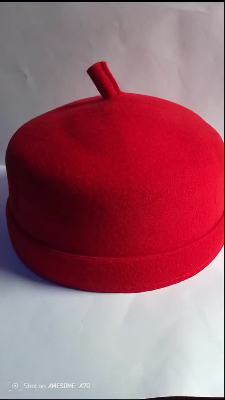 Original Ichie Ozo Igbo Cap African Chieftaincy Nigeria