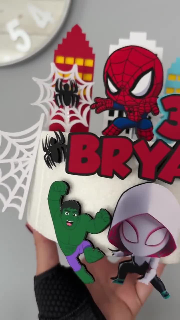 Spidey and Friends-taarttopper - Spider and Friends-verjaardag video poster