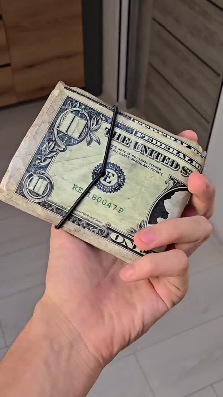 1,000,000ドルデザイン財布 藍染め]インターナショナルウォレット