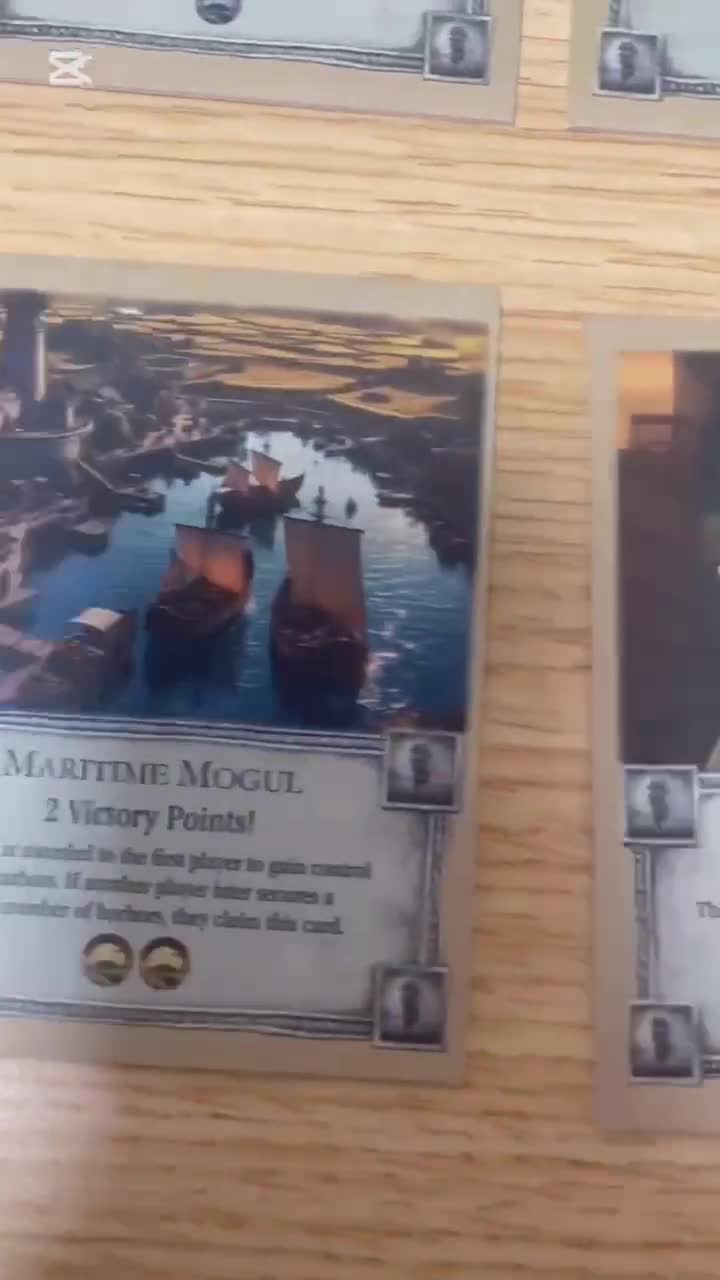 10 cartes de victoire fabriquées par des fans compatibles avec les colons de Catane, extension Victory Point faite par les fans, soirée de jeux de Catane video poster