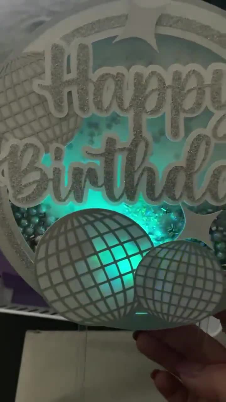 Roaring Good Time cake topper palle da discoteca mamma mia decorazione torta palle d'argento disco cake topper bomboniere per compleanno anni '70 ultima discoteca addio al nubilato anniversario
