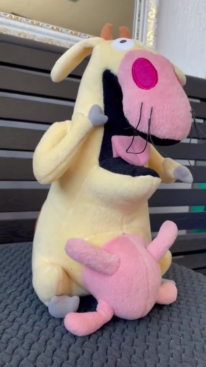 cow and chicken plush