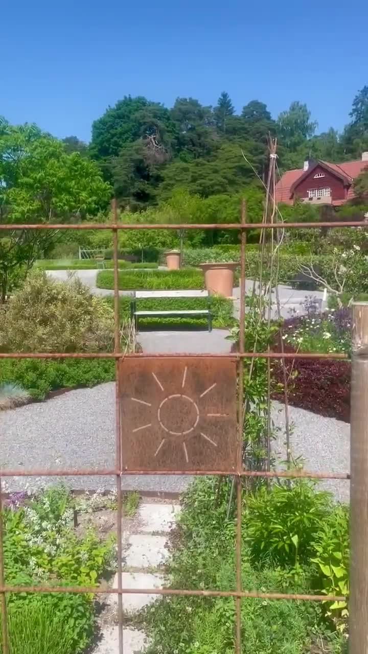 Decorazione da giardino in acciaio Corten – Ornamento in acciaio corten video poster