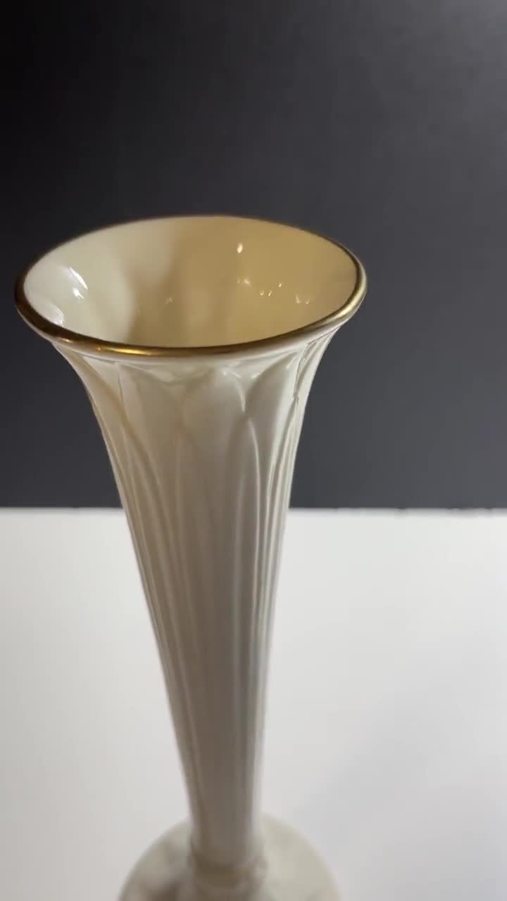 Lenox Bud Base 24K Gold Trim Tivoli 9inch Vintage - Etsy Canada