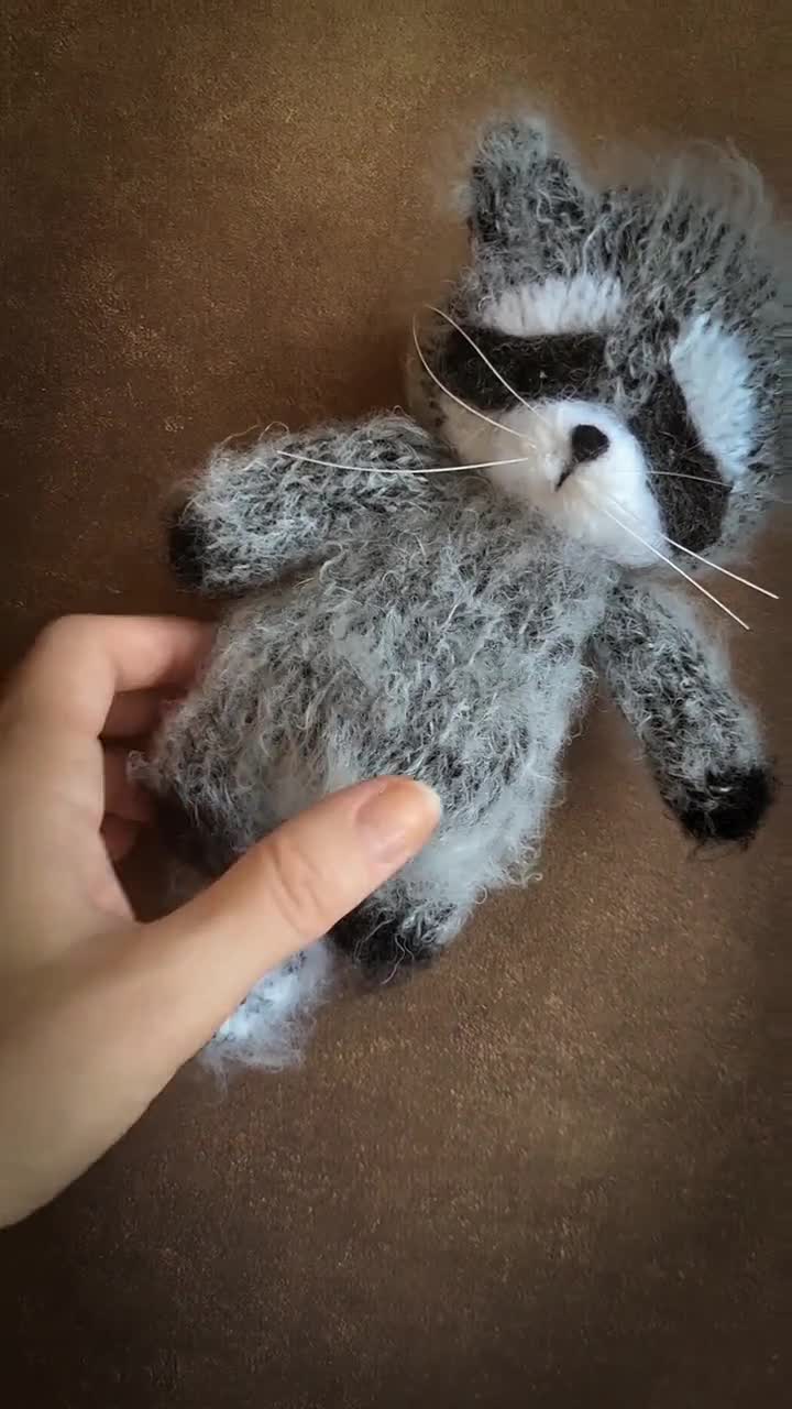 RACCOON Knitting PATTERN Pdf, Cute Knitted Animal Toys - Etsy RACCOON Knitting PATTERN Pdf, Cute Knitted Animal Toys - Etsy