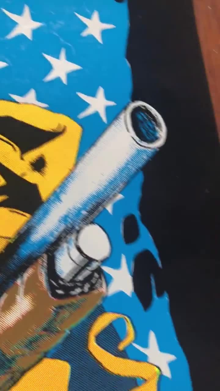 Vintage Felt Blacklight Guns N Roses Poster - Etsy